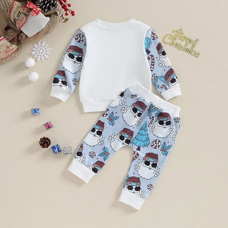 Christmas Outfits Cool Santa Claus Print