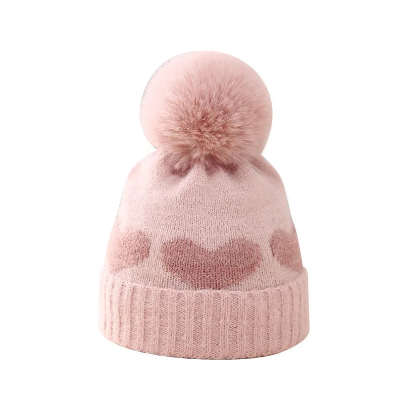 Winter Baby Knitted Hats Girls