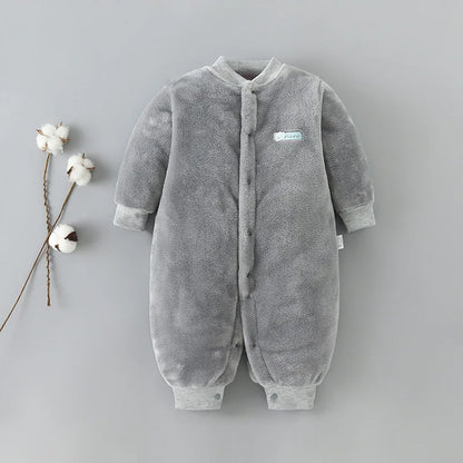 Winter Infant Baby Romper Fleece