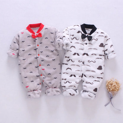 Winter Infant Baby Romper Fleece