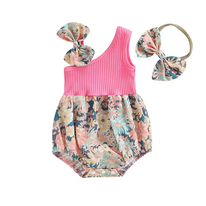 Baby Boy Two Piece Outfits Summer Striped Short Sleeve Shirt and Shorts Set with Matching Hat Stylish Clothes
