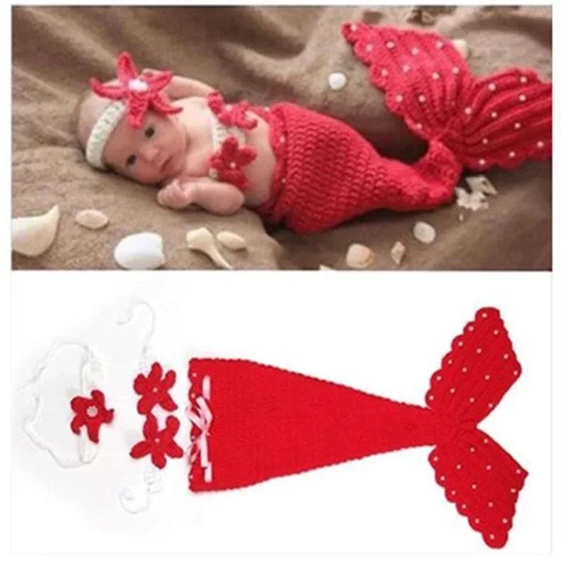 Lovely Dog Photo Shoot Props for Newborns Photography Accessories Boy Girl Birth Clothes Set New Born Knitted Costume Outfit
