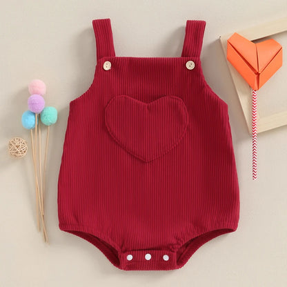Sleeveless romper Valentines Day Outfit