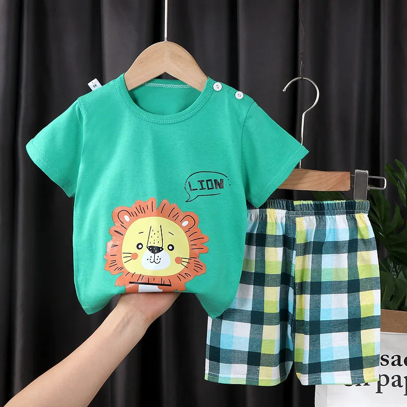 T-shirt+pants 2pcs Children's Clothing