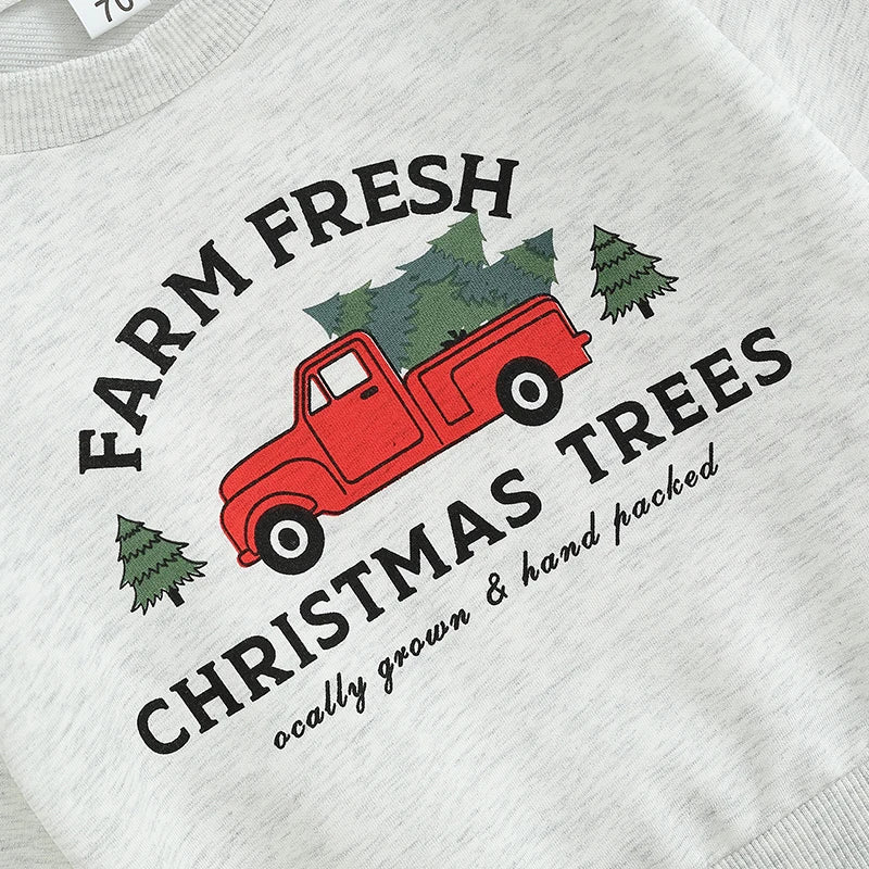 Farm Fresh Infant Baby Christmas Set