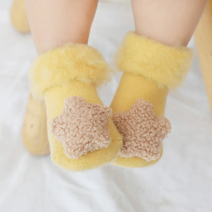 Baby Winter Velvet Plush Socks