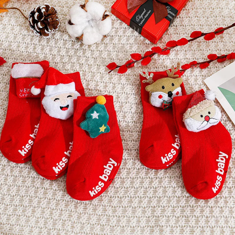 Christmas Baby Accessories Socks