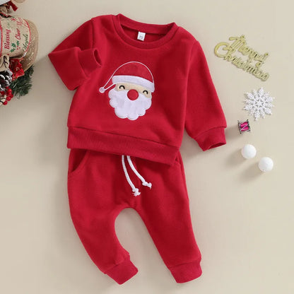 Baby Christmas Santa's Playtime Ensemble Outfit