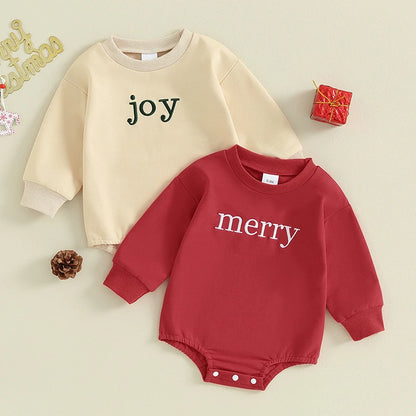 Newborn Cozy xpressions Christmas Romper