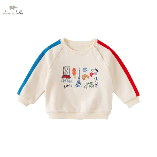 Pullover Sweatshirts Cartoon Graphic