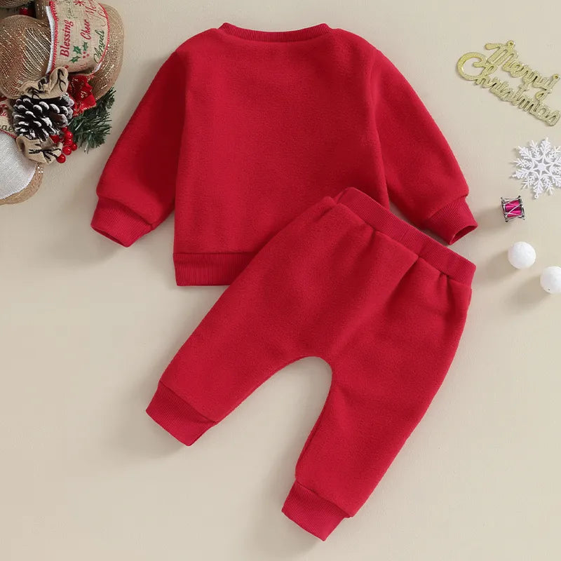 Baby Christmas Santa's Playtime Ensemble Outfit