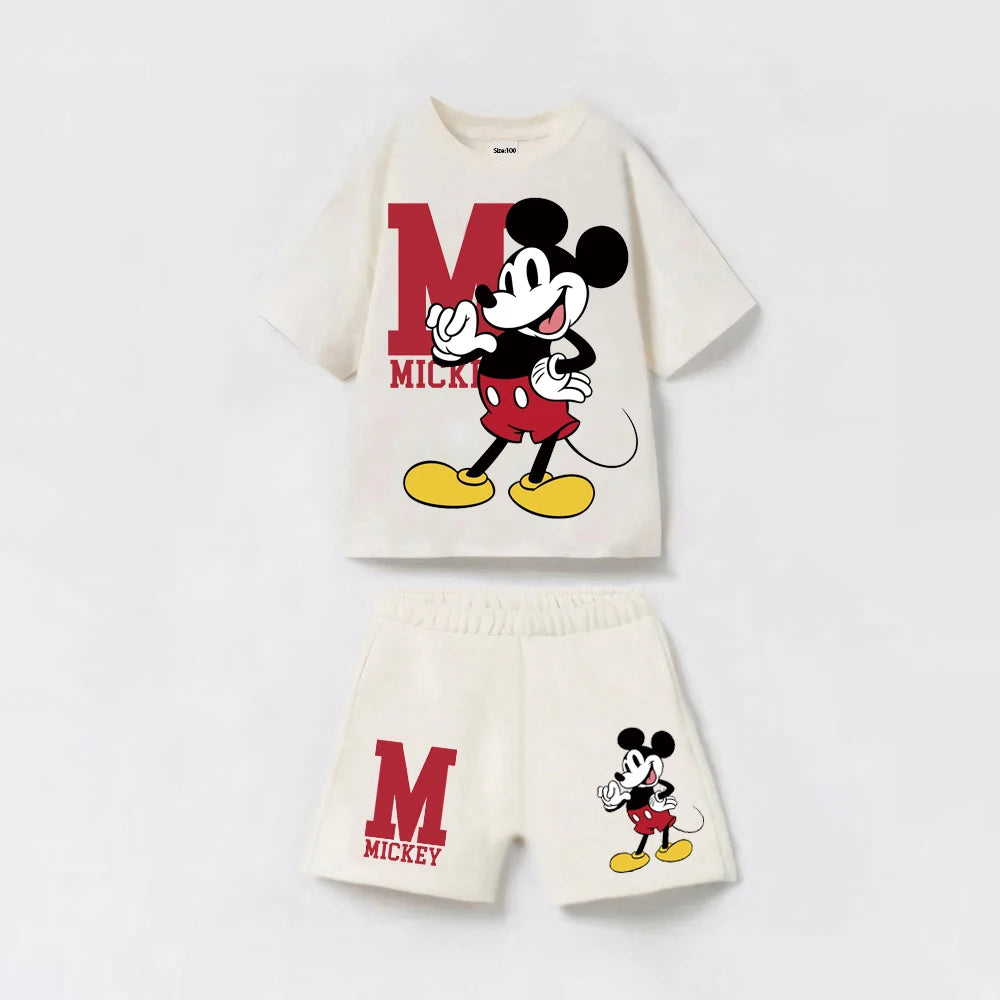 Toddler Boys Two Piece Sets Cute TShirt + Shorts Casual Short Sleeve Shorts Outfits Summer Child Clothing Baby Boy Tracksuits