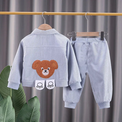 Coat+Pants Two Piece Set