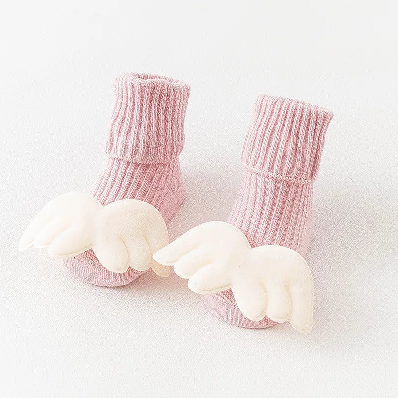 Cute Cartoon Baby 3D Doll Anti-slip socks