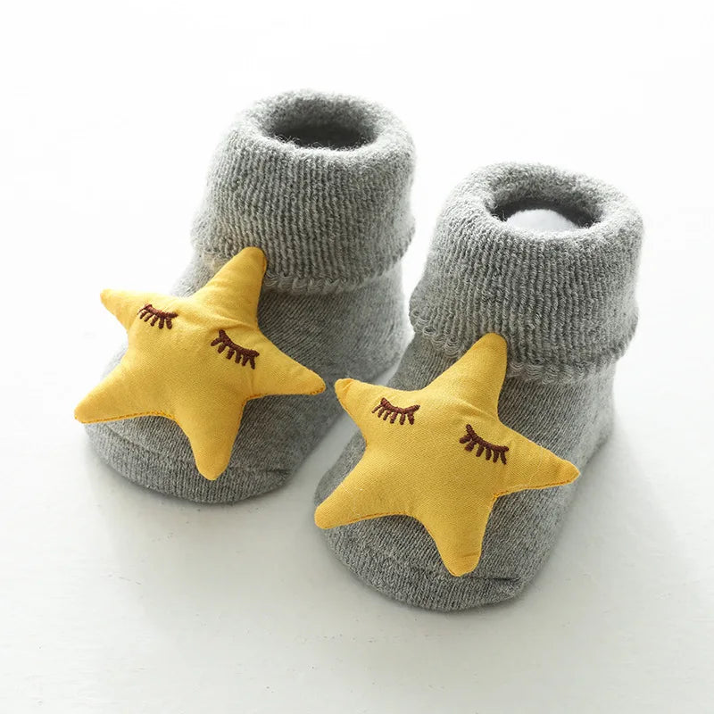 Winter Cartoon Animal Baby Socks