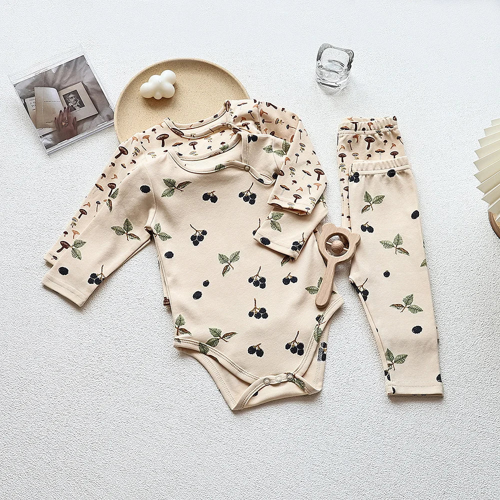 Mushroom Print Suit