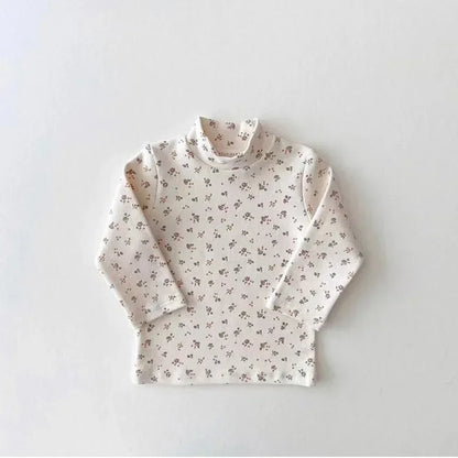 girl's soft Long-Sleeve Turtleneck top
