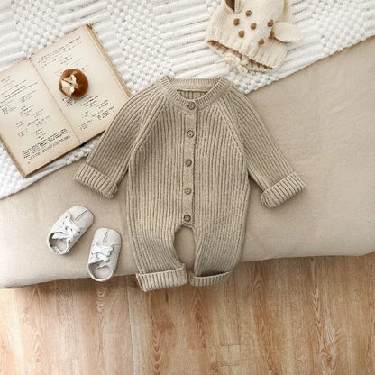 Infant Baby Winter Knitted Romper