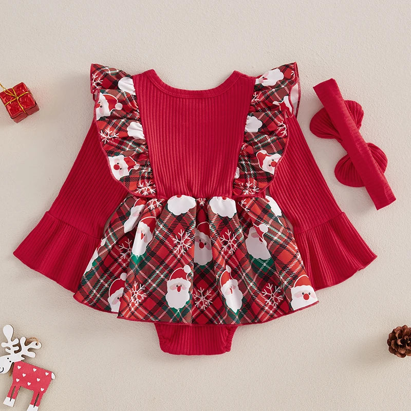 Baby Girl Christmas Bodysuits