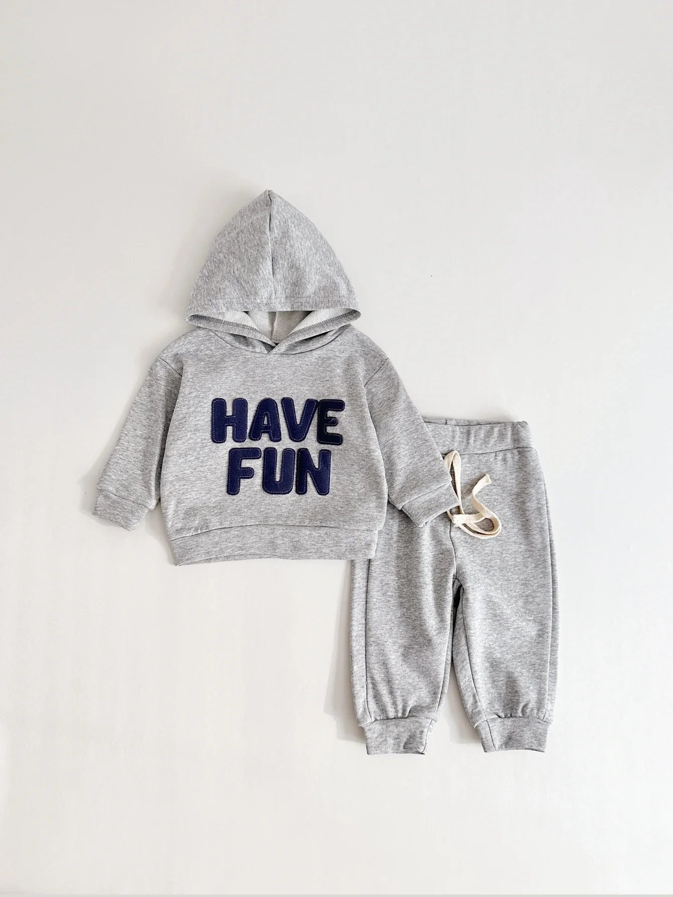 Boys/ Girls Hoodies Suit Casual Style Letter Print 2PCS Sets