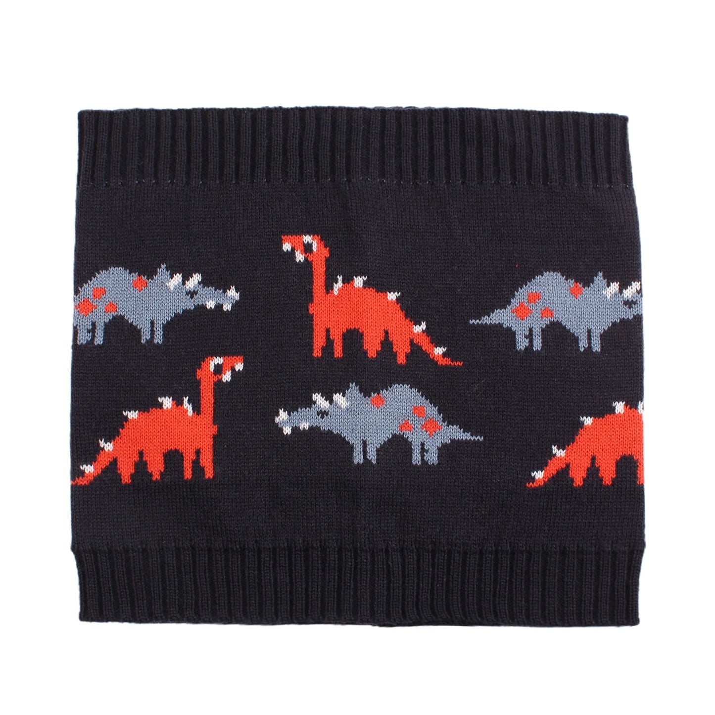 Toddler Baby Winter Dino Scarf