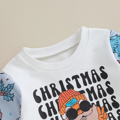 Christmas Outfits Cool Santa Claus Print