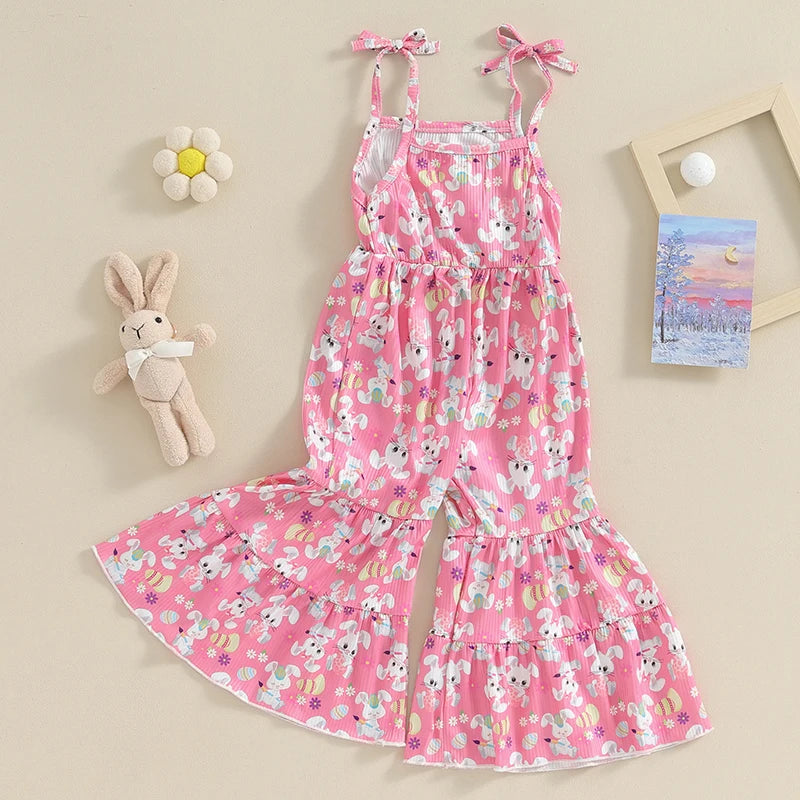 Bunny Romper Flared Jumpsuit