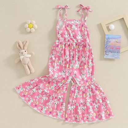 Bunny Romper Flared Jumpsuit