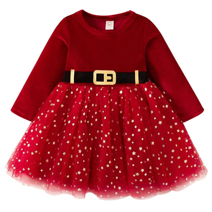 Girls Baby Christmas Dress