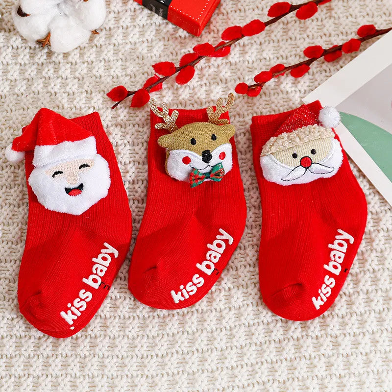 Christmas Baby Accessories Socks