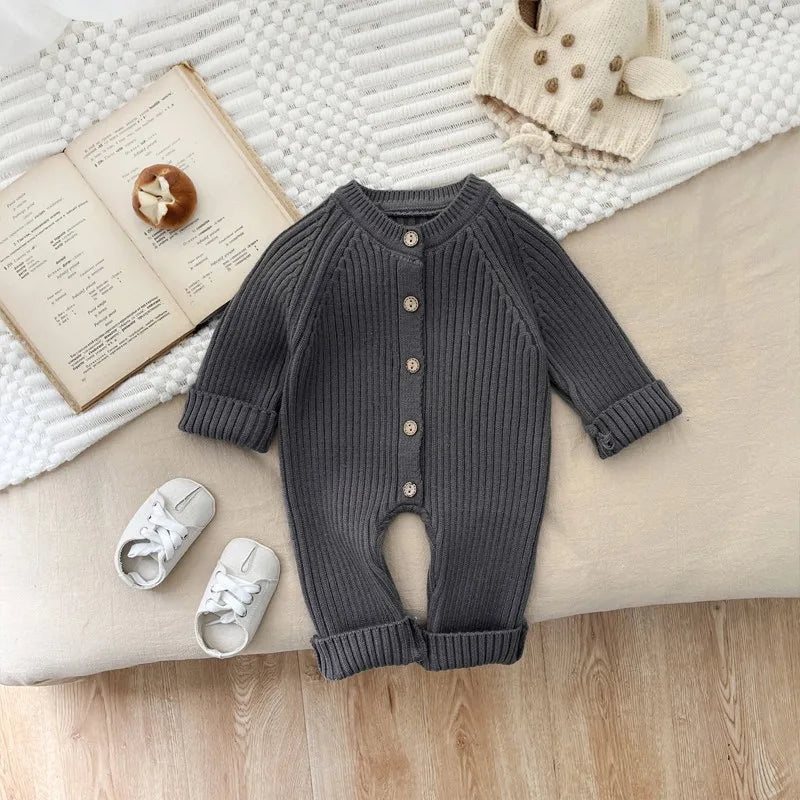 Infant Baby Winter Knitted Romper