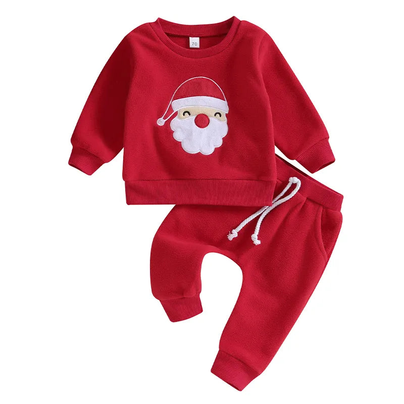 Baby Christmas Santa's Playtime Ensemble Outfit