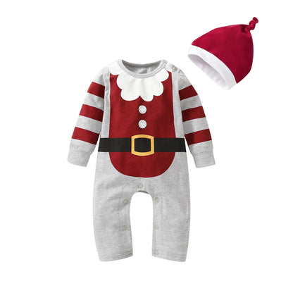 Baby Christmas Santa Claus Jumpsuit