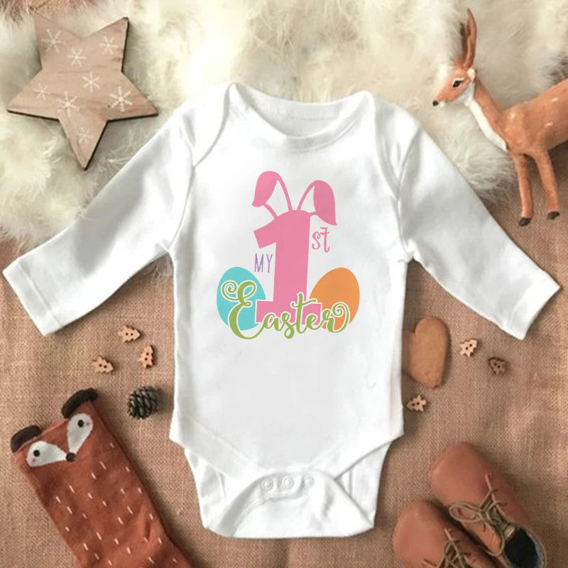 Long Sleeve “My First easter” outfit