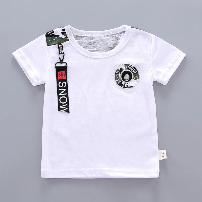 Boys T-Shirt + Shorts 2Pcs/Sets