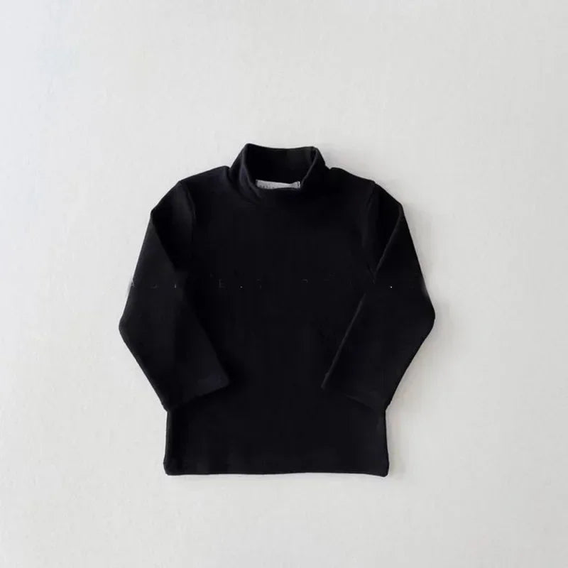 girl's soft Long-Sleeve Turtleneck top