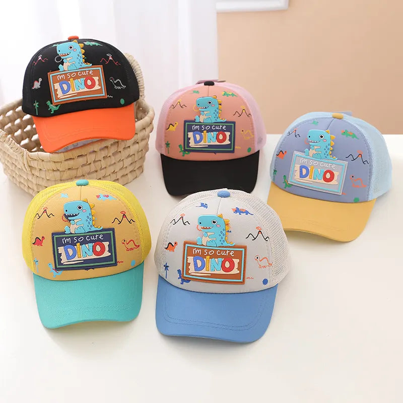 Cartoon Dinosaur Children Baseball Cap