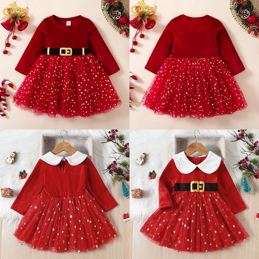 Girls Baby Christmas Dress