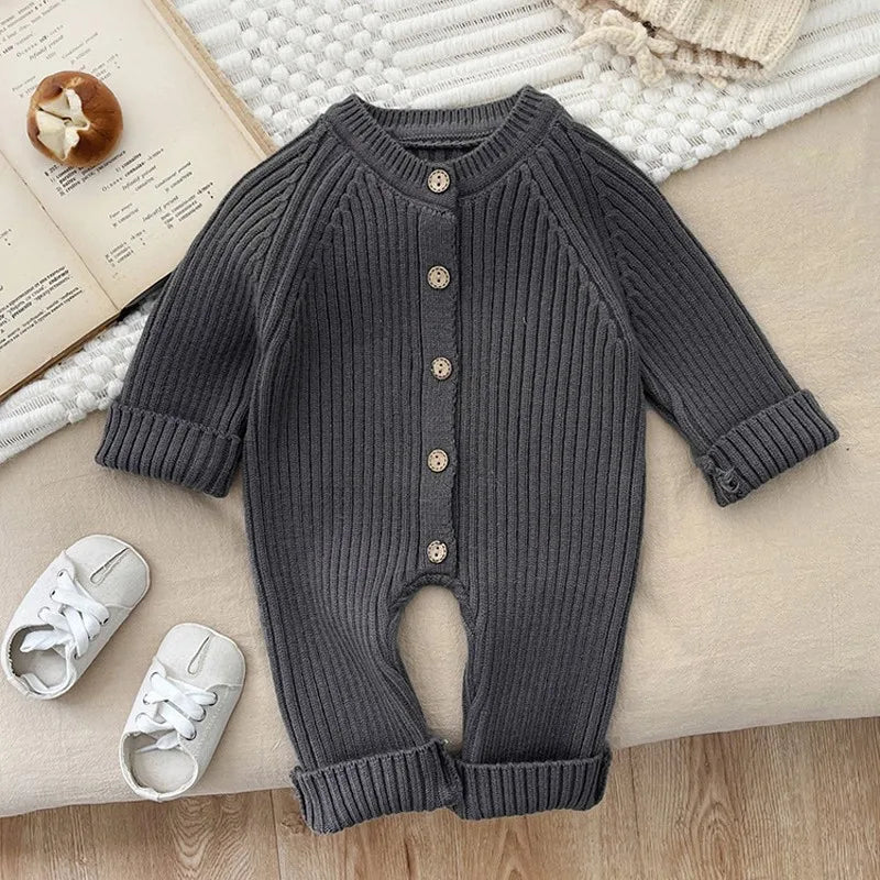 Infant Baby Winter Knitted Romper