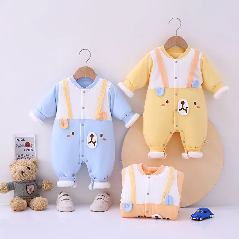 Baby Cotton-padded Jumpsuit