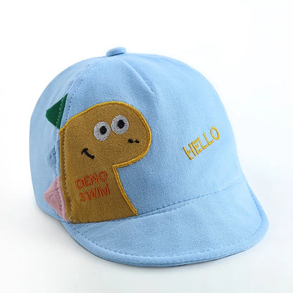 Baby Cartoon Dinosaur  Baseball Cap