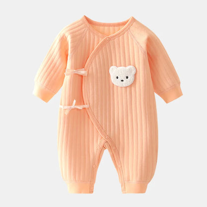 Newborn Winter Onesie Clothes Cotton Toddler Home Wear