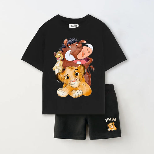 Toddler Boys Two Piece Sets Cute TShirt + Shorts Casual Short Sleeve Shorts Outfits Summer Child Clothing Baby Boy Tracksuits