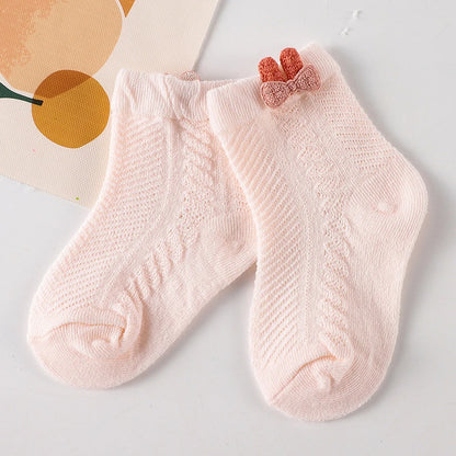 4Pcs Infant Socks Mesh