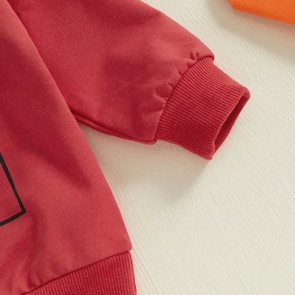 Valentine’s Day Outfits Long Sleeve Sweatshirt and Pants Set